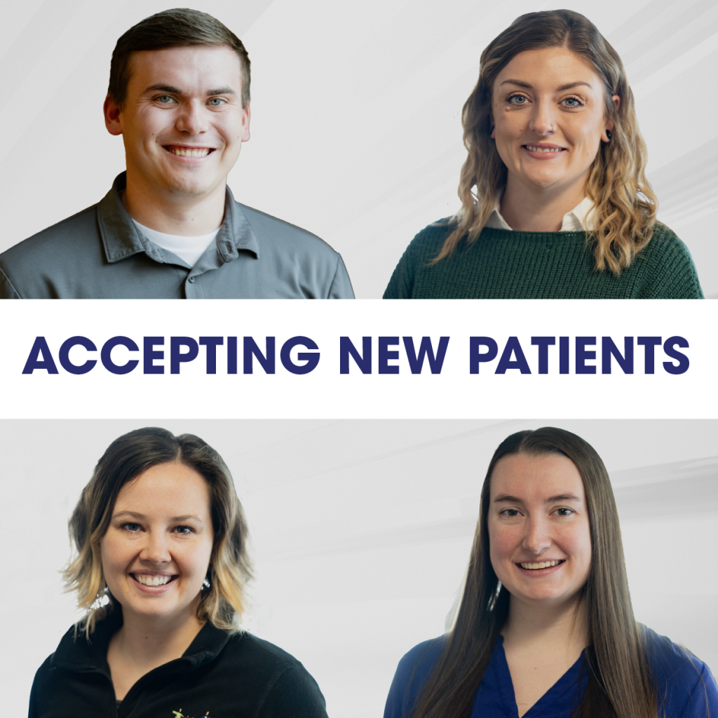 Zachary Roloff, Jennifer Huls, Shelby Owens, and Brianna Rahn are accepting new patients